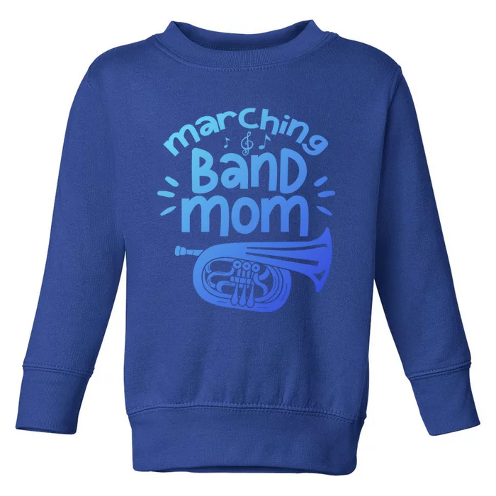 Marching Band Mom Baritone Horn Euphonium Player Gift Toddler Sweatshirt