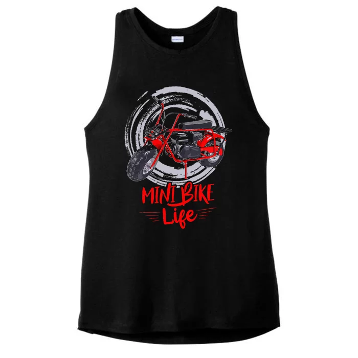 Mini Bike Mini Dirt Bike Mini Bikes For Adults Mini Bike Ladies Tri-Blend Wicking Tank