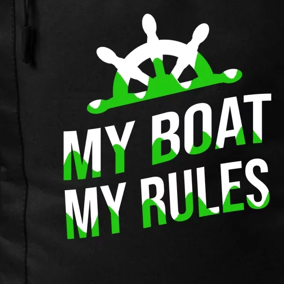 My Boat My Rules Daily Commute Backpack