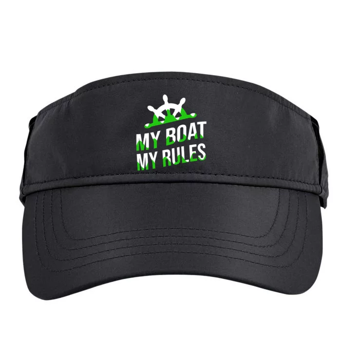 My Boat My Rules Adult Drive Performance Visor