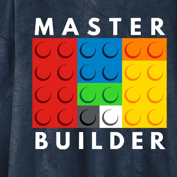 Master Builder Hooded Wearable Blanket