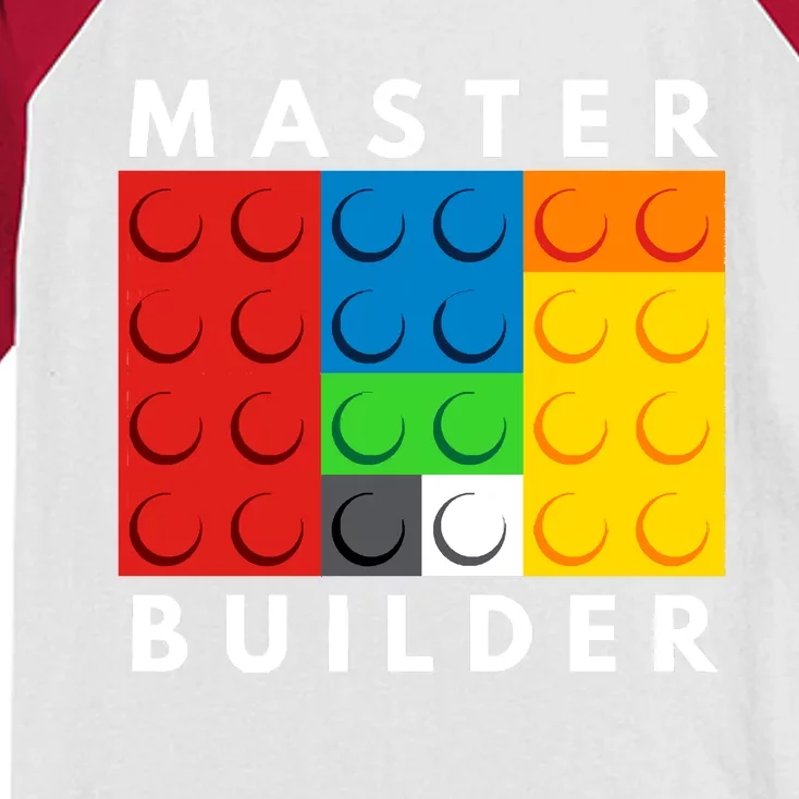 Master Builder Kids Colorblock Raglan Jersey