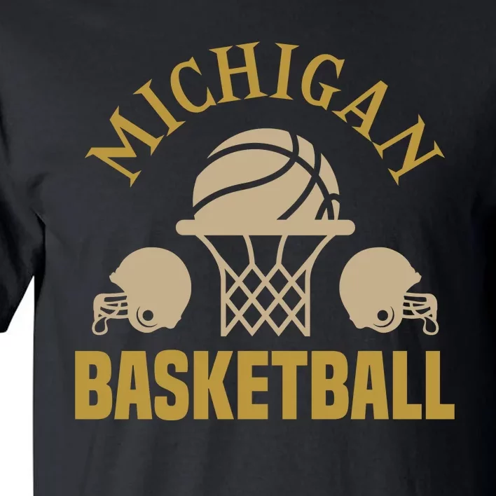 Michigan Basketball Tall T-Shirt