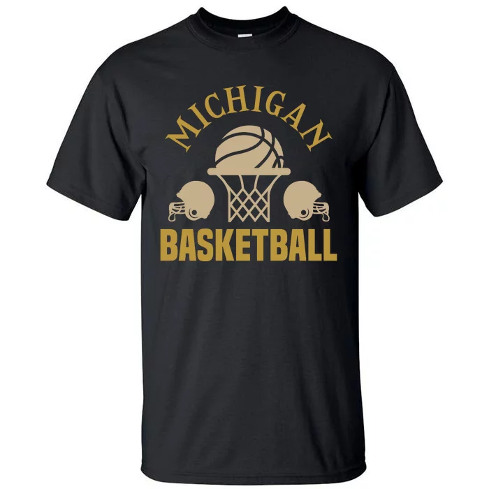 Michigan Basketball Tall T-Shirt