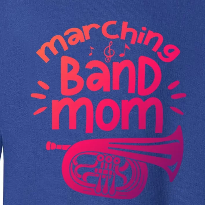 Marching Band Mom Baritone Horn Euphonium Player Gift Toddler Sweatshirt