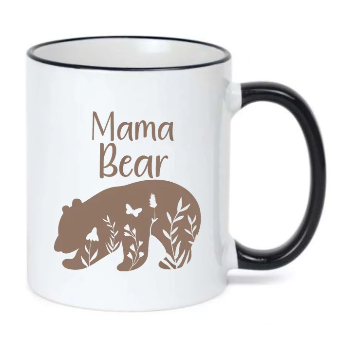 Mama Bear Black Color Changing Mug