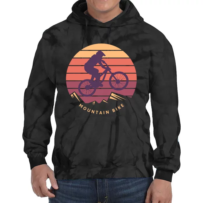 Mountain Bike Tie Dye Hoodie