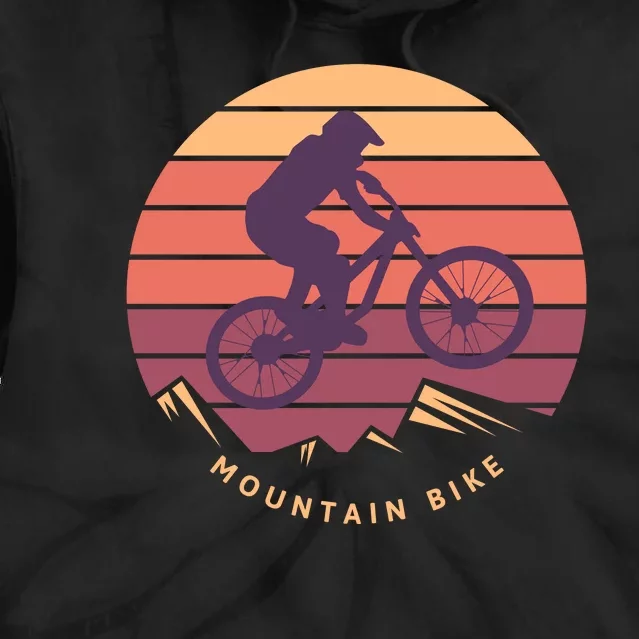 Mountain Bike Tie Dye Hoodie