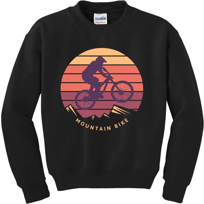 Mountain Bike Kids Sweatshirt