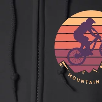 Mountain Bike Full Zip Hoodie