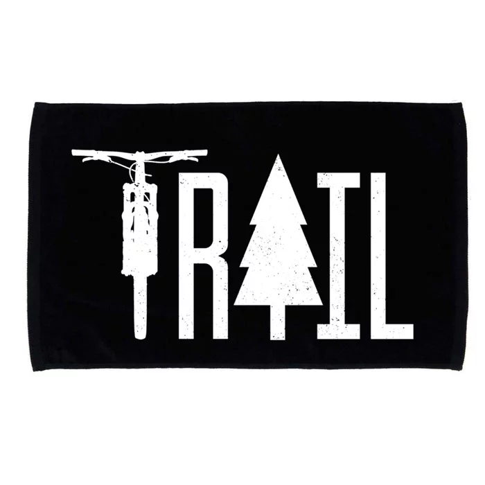 Mountain Bike Mtb Downhill Biking Cycling Biker Gift Cool Gift Microfiber Hand Towel