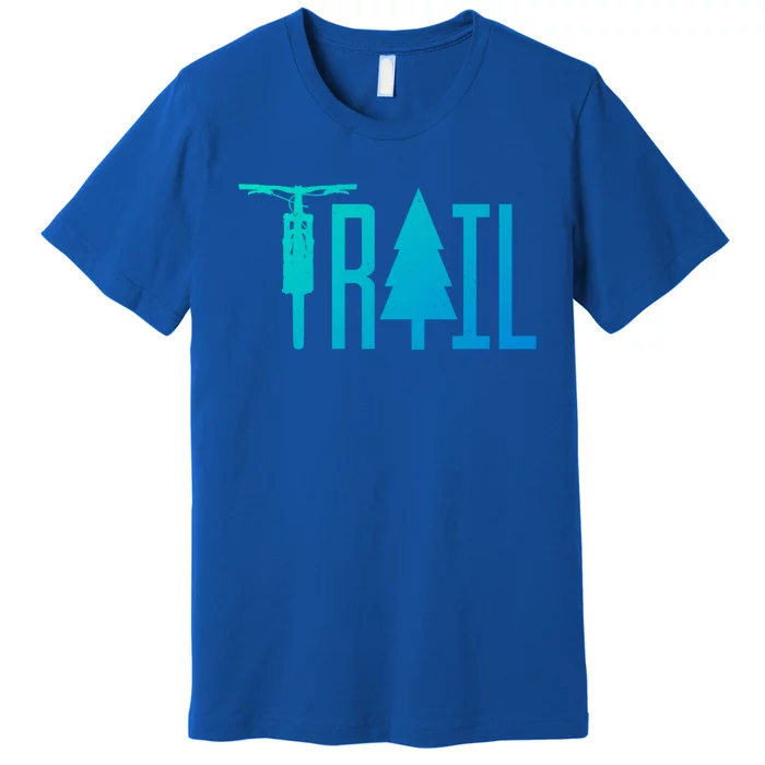 Mountain Bike Mtb Downhill Biking Cycling Biker Gift Cool Gift Premium T-Shirt