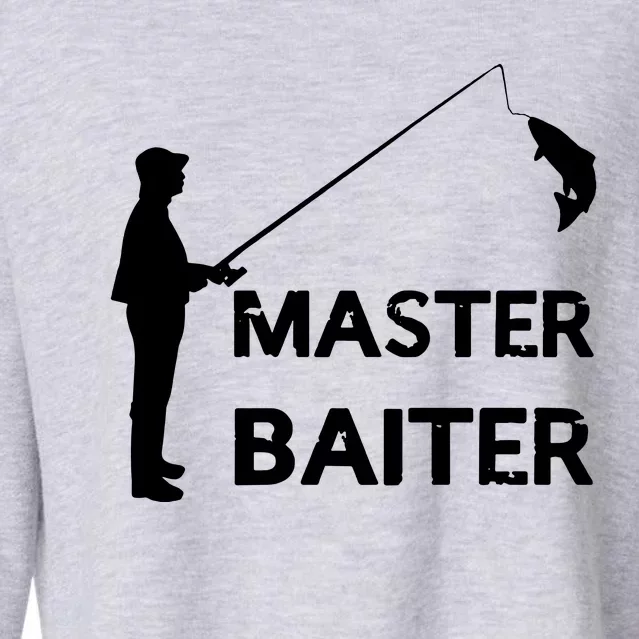 Master Baiter Cropped Pullover Crew