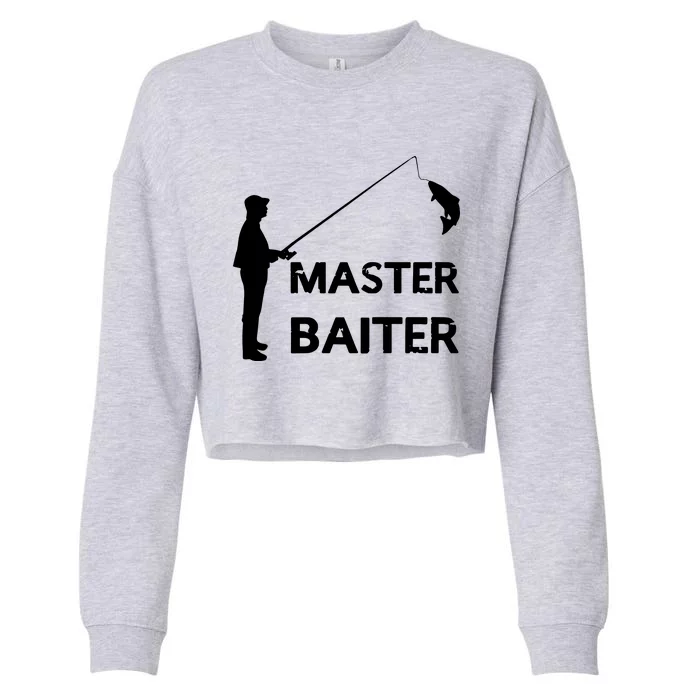 Master Baiter Cropped Pullover Crew