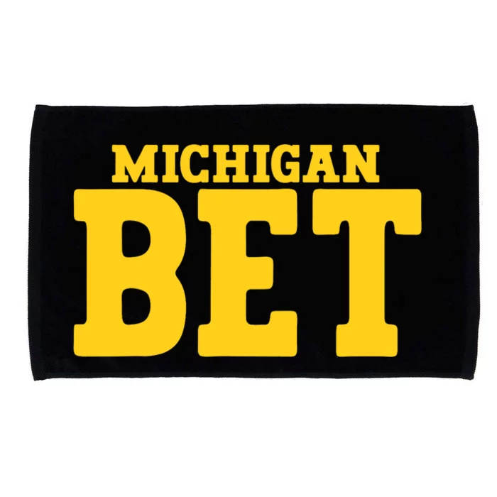 Michigan Bet Microfiber Hand Towel