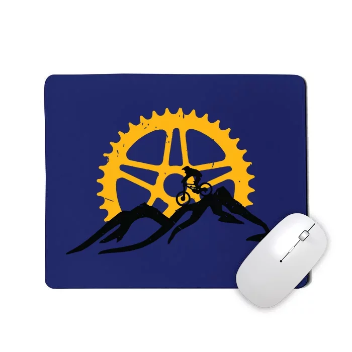 Mountain Bike MTB Downhill Biking Mousepad