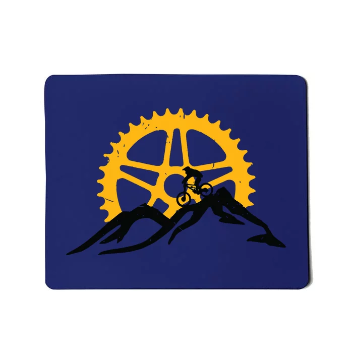 Mountain Bike MTB Downhill Biking Mousepad