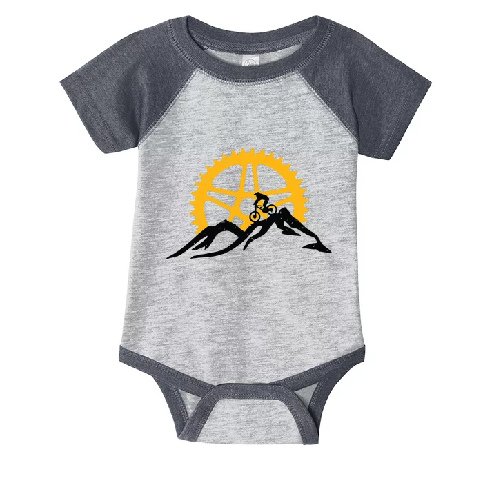 Mountain Bike MTB Downhill Biking Infant Baby Jersey Bodysuit