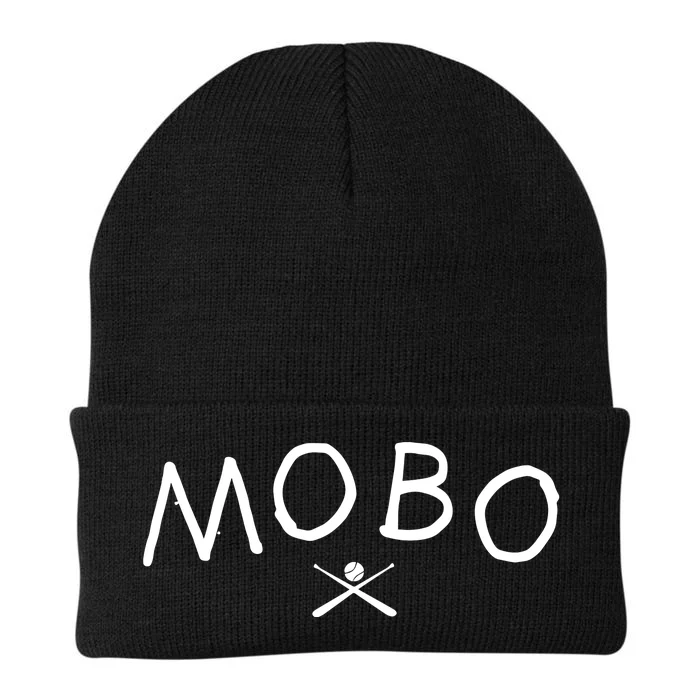 Modern Baseball Mobo Embroidered Knit Cap Winter Beanie