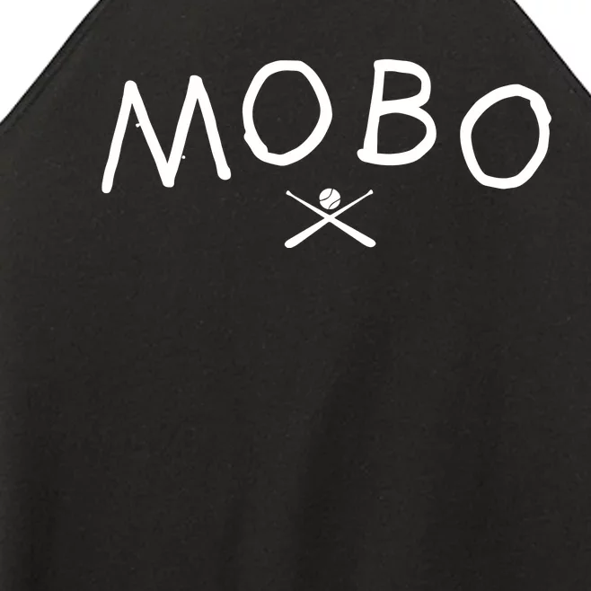 Modern Baseball Mobo Embroidered Women’s Perfect Tri Rocker Tank