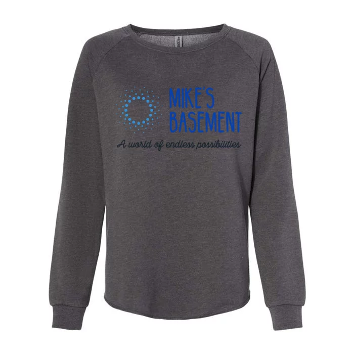 Mike's Basement Womens California Wash Sweatshirt