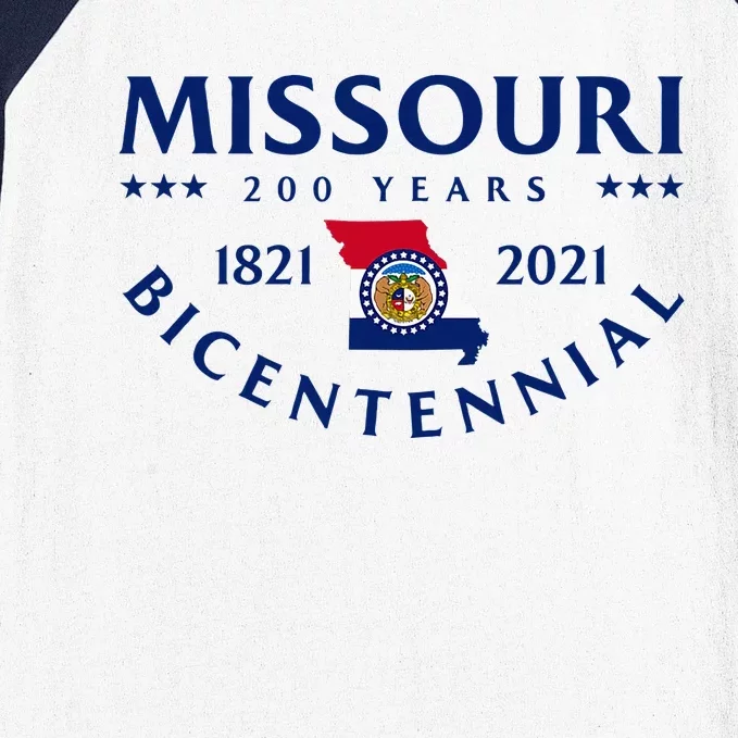 Missouri Bicentennial Baseball Sleeve Shirt