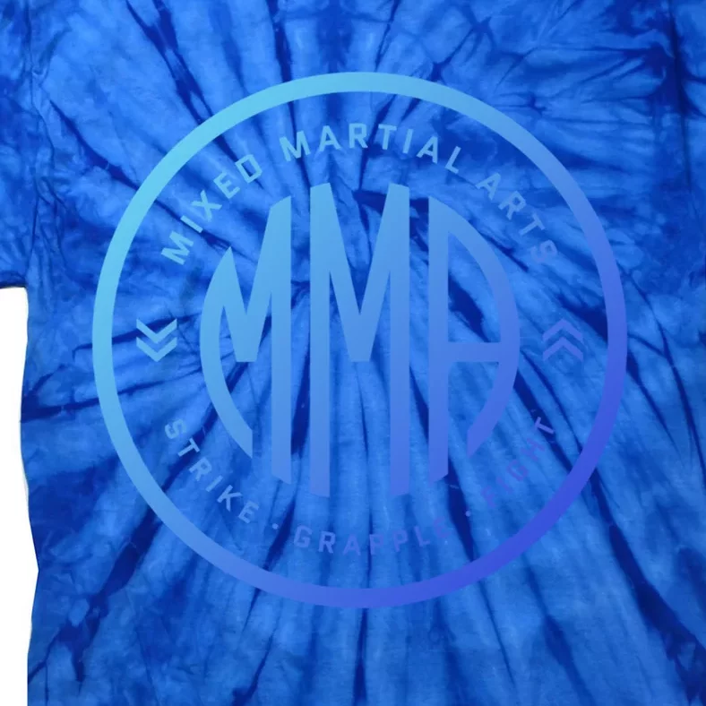 Mma Bjj Mixed Martial Arts Fan Fighter Strike Grapple Fight Gift Tie-Dye T-Shirt