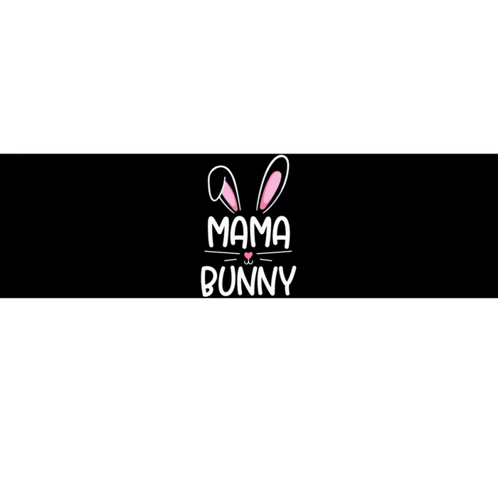 Mama Bunny Matching Family Happy Easter Day Bumper Sticker