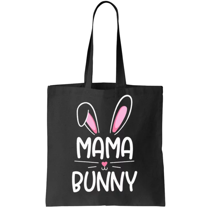 Mama Bunny Matching Family Happy Easter Day Tote Bag