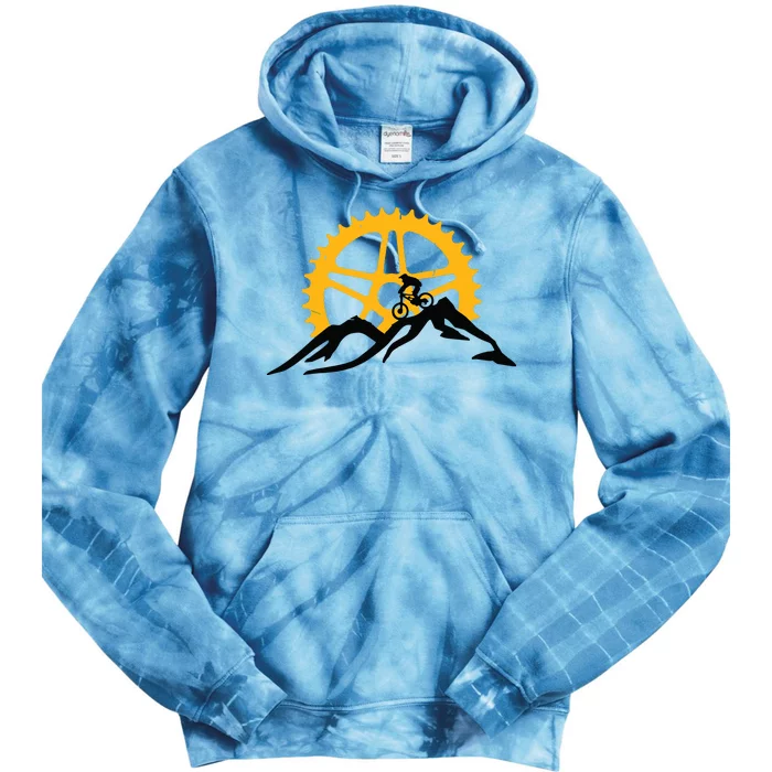 Mountain Bike MTB Downhill Biking Tie Dye Hoodie