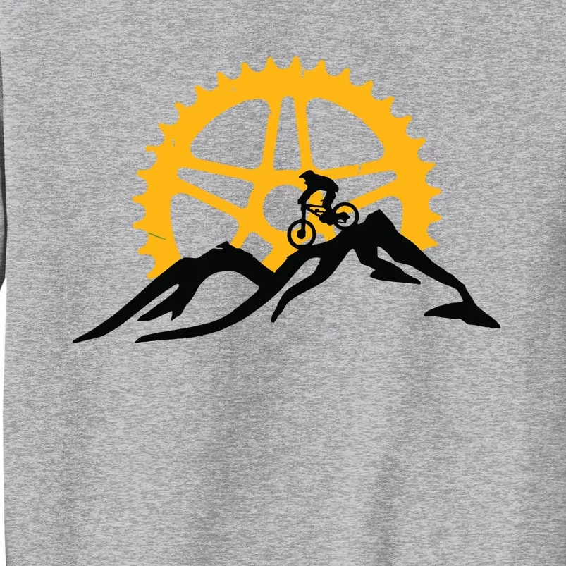 Mountain Bike MTB Downhill Biking Tall Sweatshirt