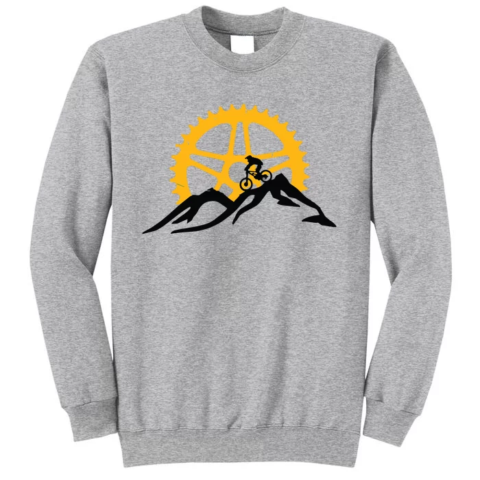 Mountain Bike MTB Downhill Biking Tall Sweatshirt