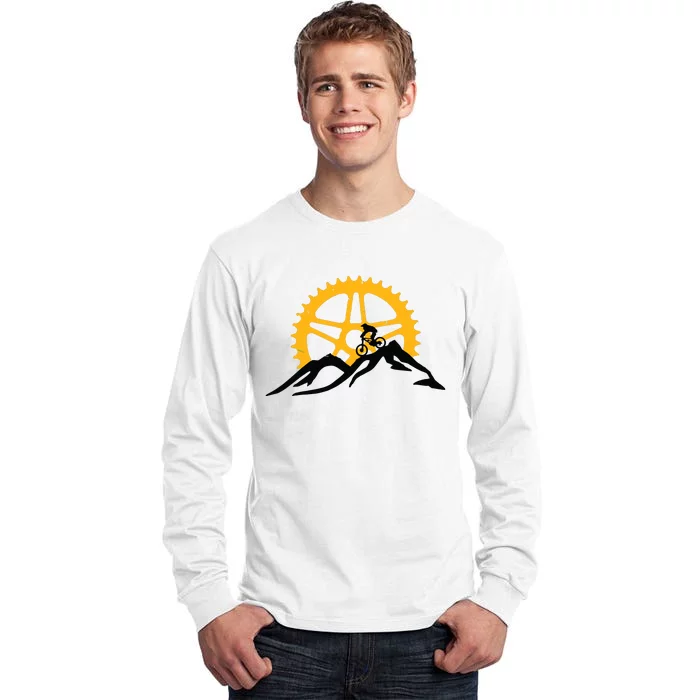 Mountain Bike MTB Downhill Biking Tall Long Sleeve T-Shirt