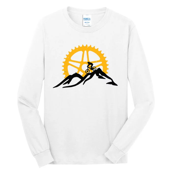 Mountain Bike MTB Downhill Biking Tall Long Sleeve T-Shirt