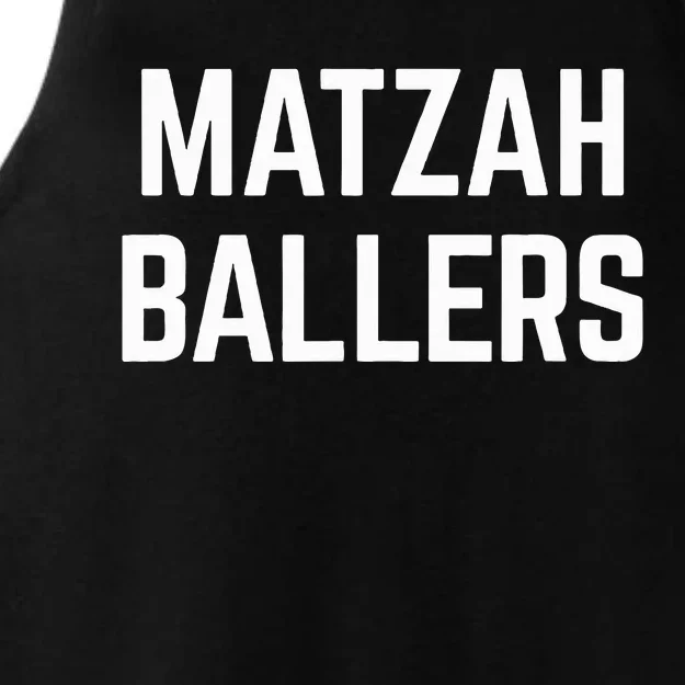 Matzah Ballers Ladies Tri-Blend Wicking Tank