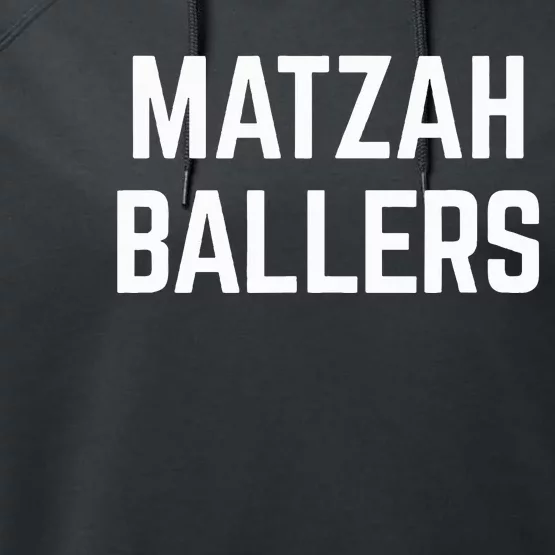 Matzah Ballers Performance Fleece Hoodie