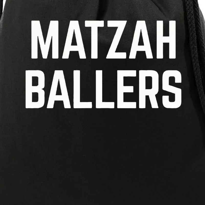 Matzah Ballers Drawstring Bag