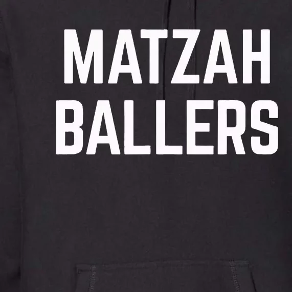 Matzah Ballers Premium Hoodie