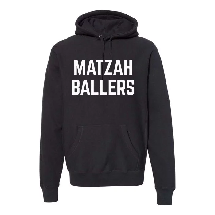 Matzah Ballers Premium Hoodie