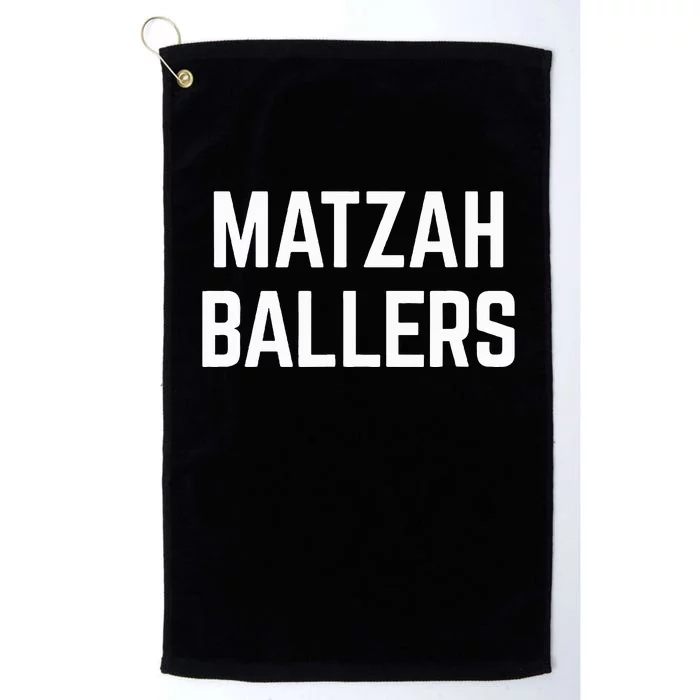 Matzah Ballers Platinum Collection Golf Towel