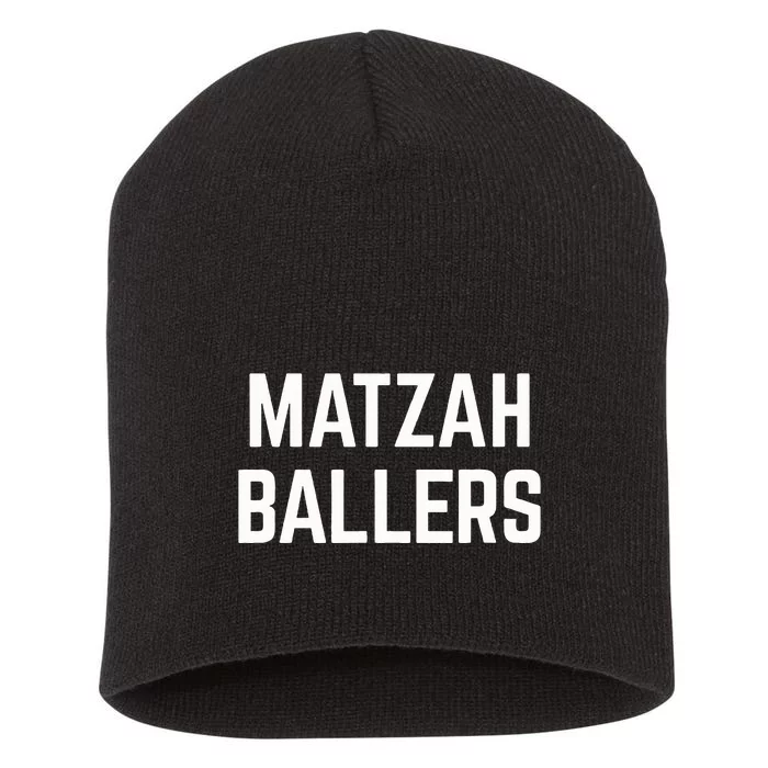 Matzah Ballers Short Acrylic Beanie