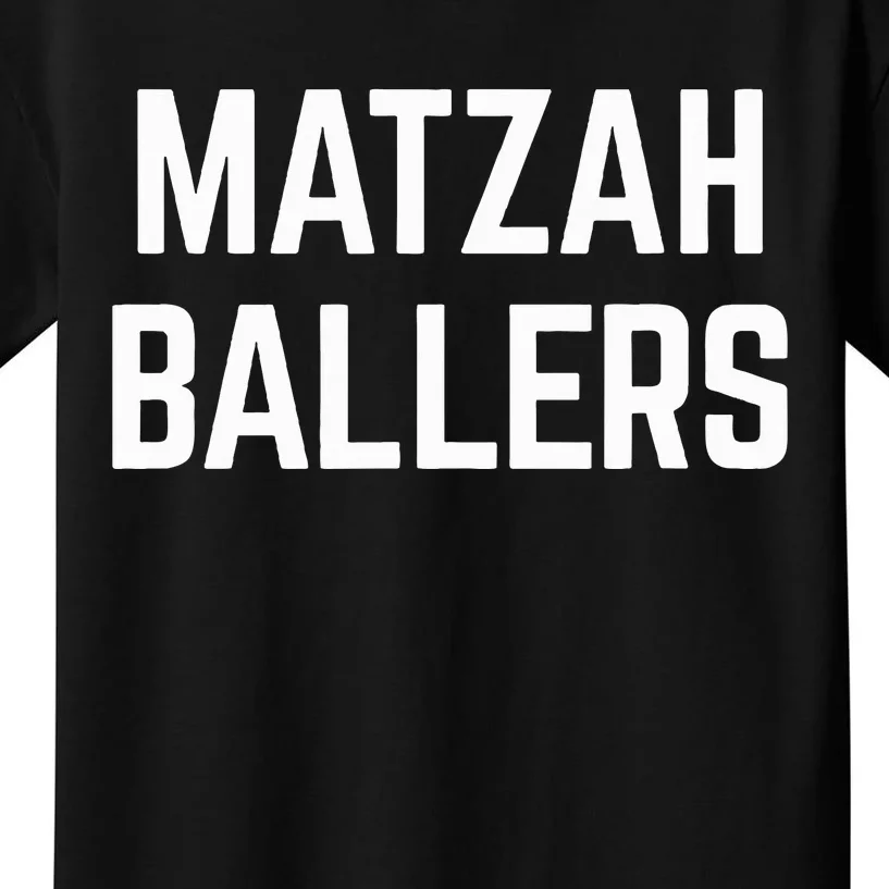 Matzah Ballers Kids T-Shirt