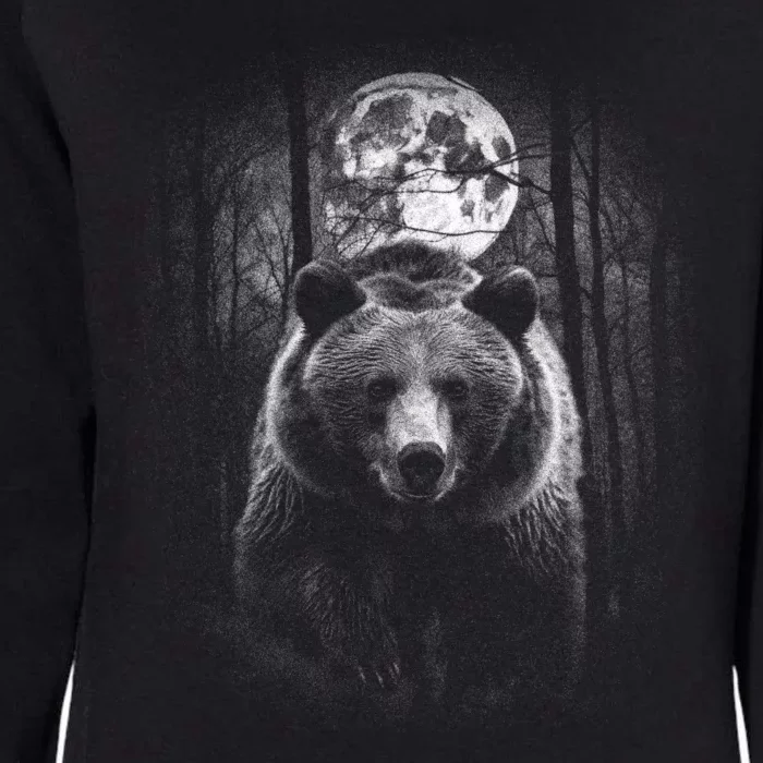 Moonlight Bear Womens California Wash Sweatshirt