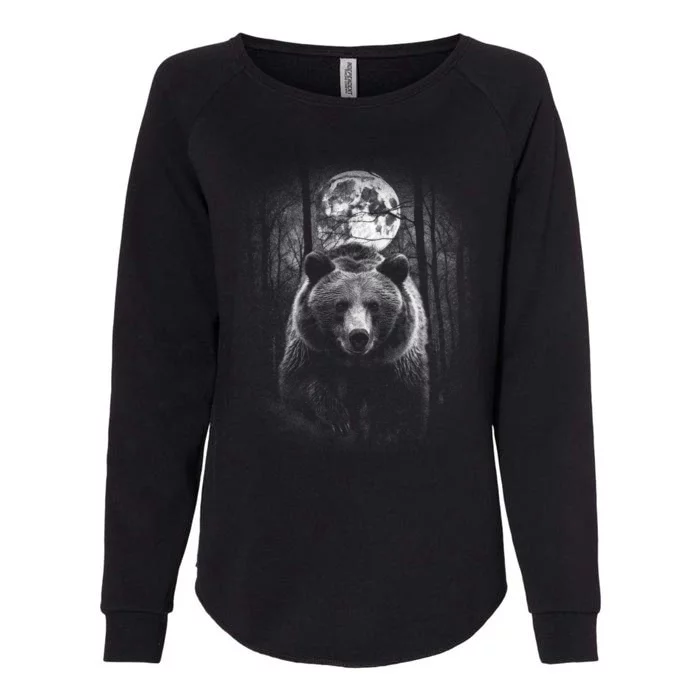 Moonlight Bear Womens California Wash Sweatshirt