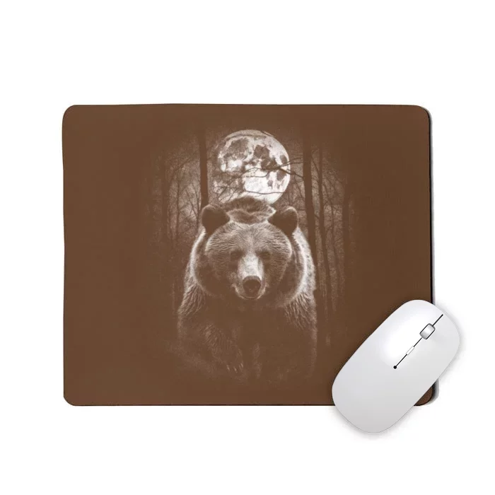 Moonlight Bear Mousepad