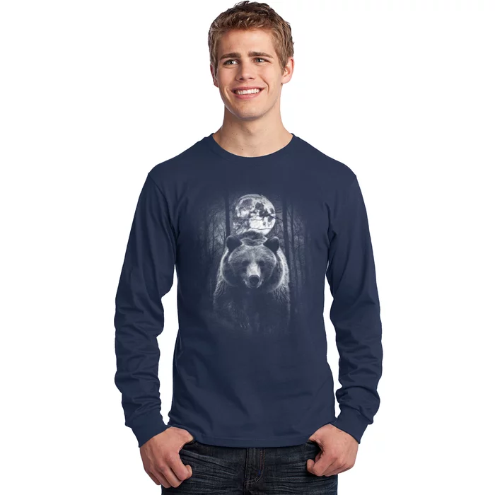 Moonlight Bear Long Sleeve Shirt