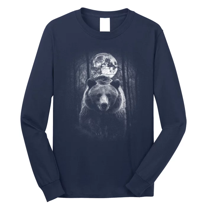 Moonlight Bear Long Sleeve Shirt