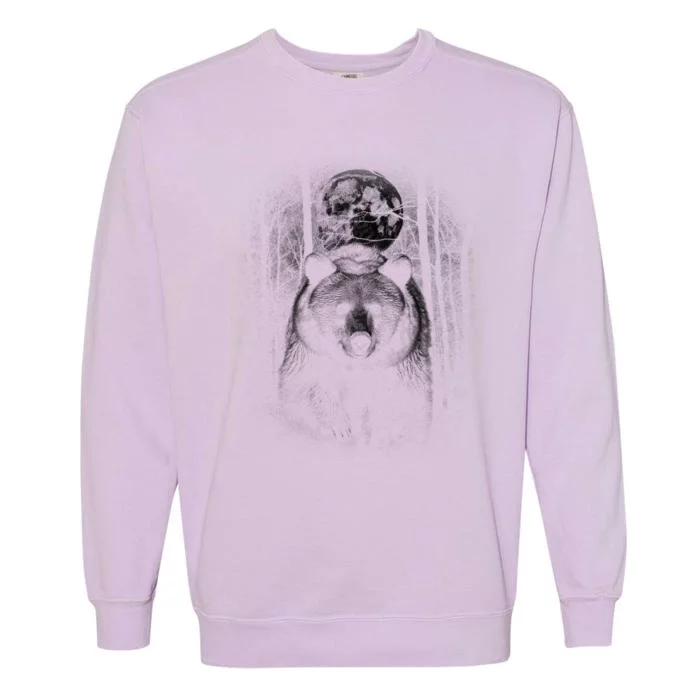 Moonlight Bear Garment-Dyed Sweatshirt