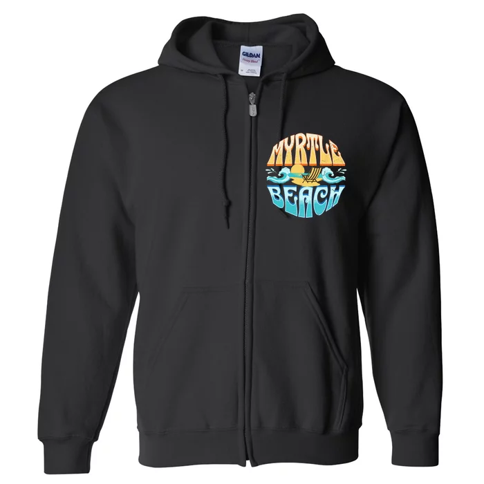 Myrtle Beach Full Zip Hoodie