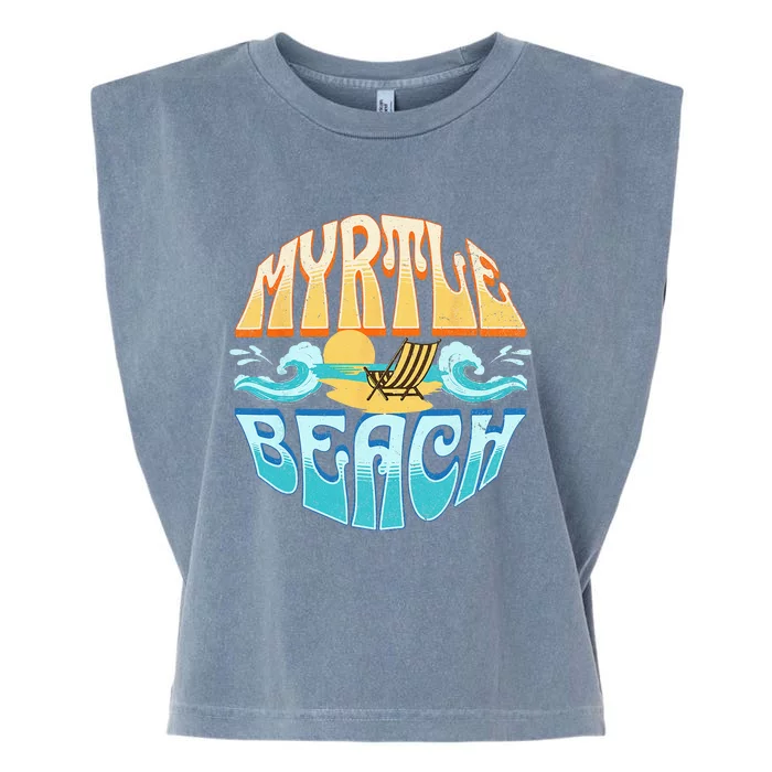 Myrtle Beach Garment-Dyed Women's Muscle Tee